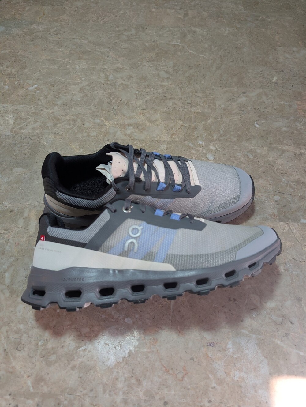 On running Cloudvista Swiss Engineering ®Running Shoes Alloy Black Women Size 10 - Picture 8 of 11